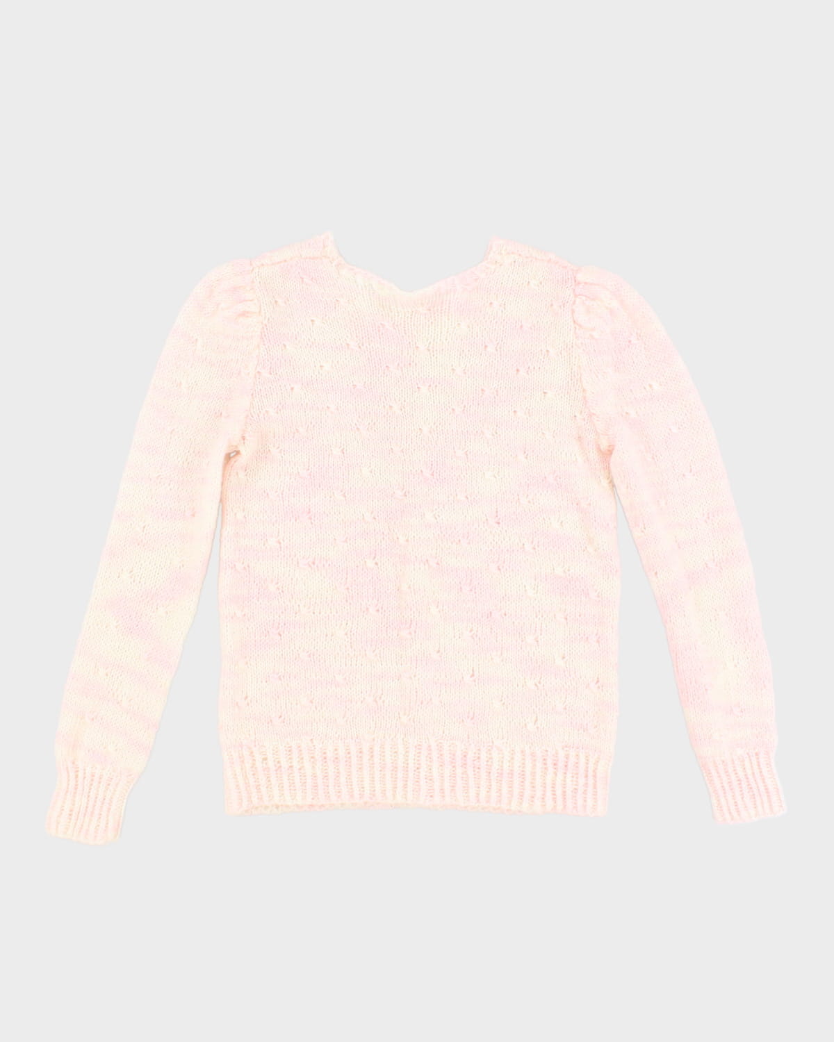 Baby Pink Knit Sweater - S