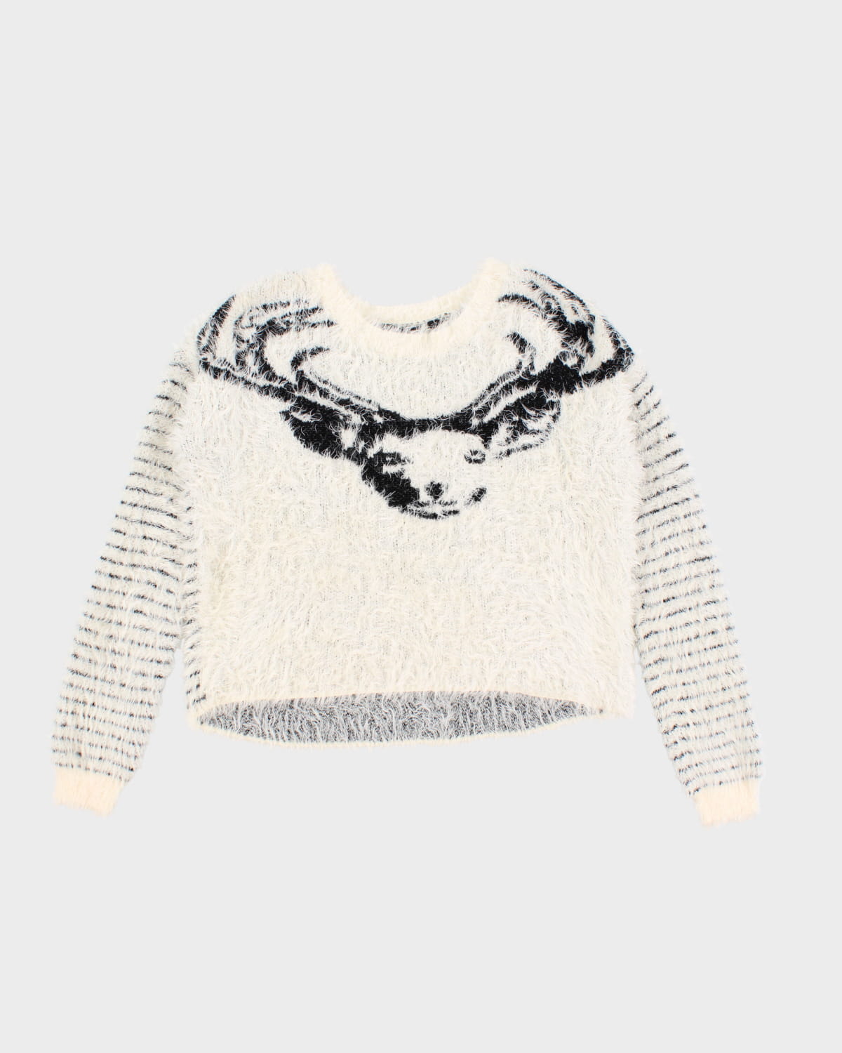 Y2K 00s Guess Fluffy Knit Jumper - M