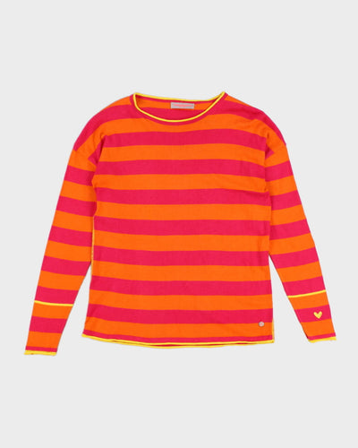 Lightweight Stripe Knit Long Sleeve - S/M