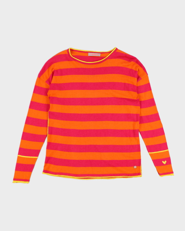 Lightweight Stripe Knit Long Sleeve - S/M