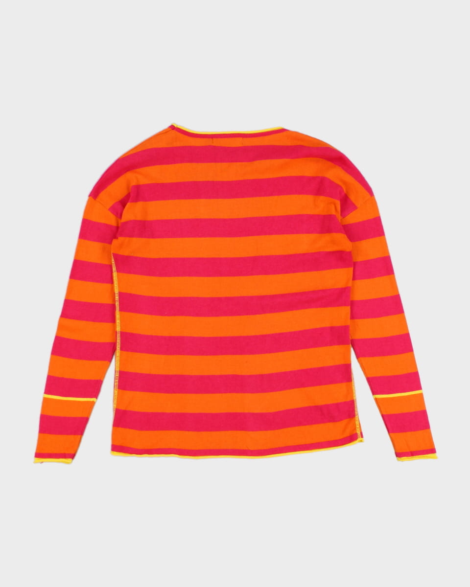 Lightweight Stripe Knit Long Sleeve - S/M