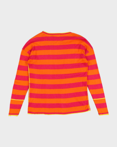 Lightweight Stripe Knit Long Sleeve - S/M
