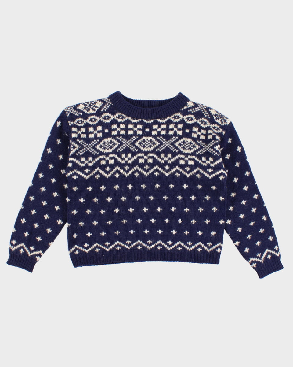 Vintage Brass Plus Wool Jumper - L