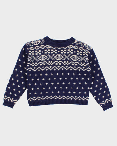 Vintage Brass Plus Wool Jumper - L