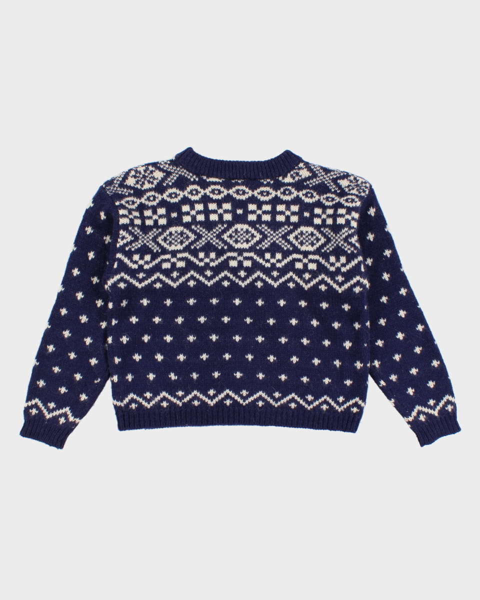 Vintage Brass Plus Wool Jumper - L