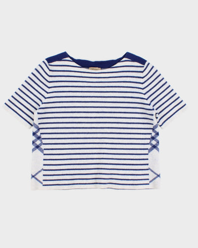 Burberry Wool Knit Stripe Top - L