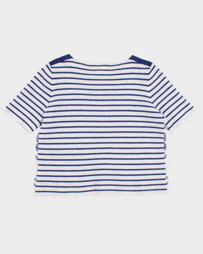 Burberry Wool Knit Stripe Top - L