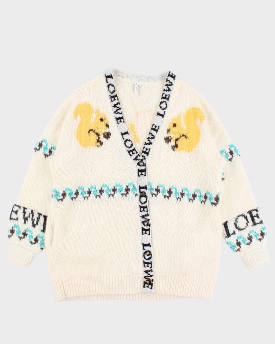 Loewe Squirrel Knit Oversize Cardigan - S