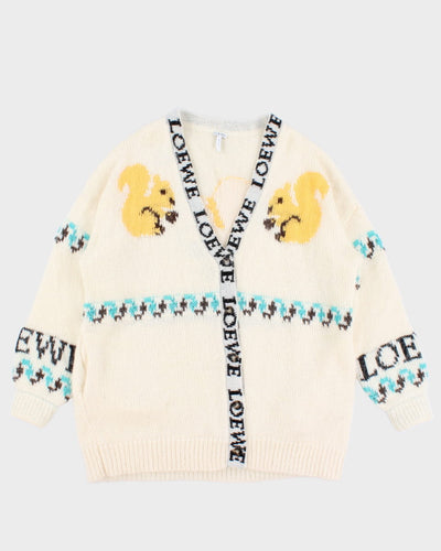 Loewe Squirrel Knit Oversize Cardigan - S