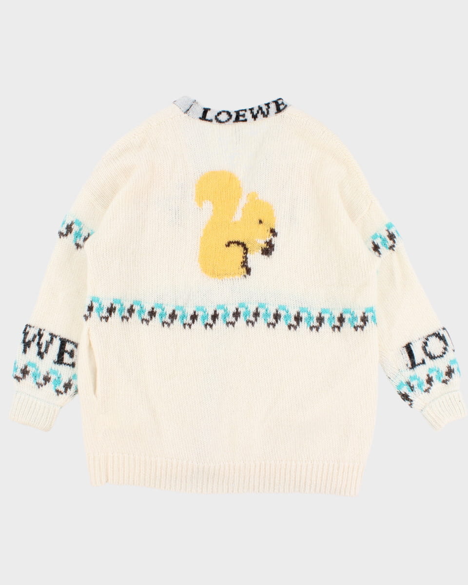 Loewe Squirrel Knit Oversize Cardigan - S