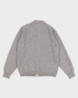 Vintage 70s Pringle For Lane Crawford Grey Knit Cardigan - XS/S