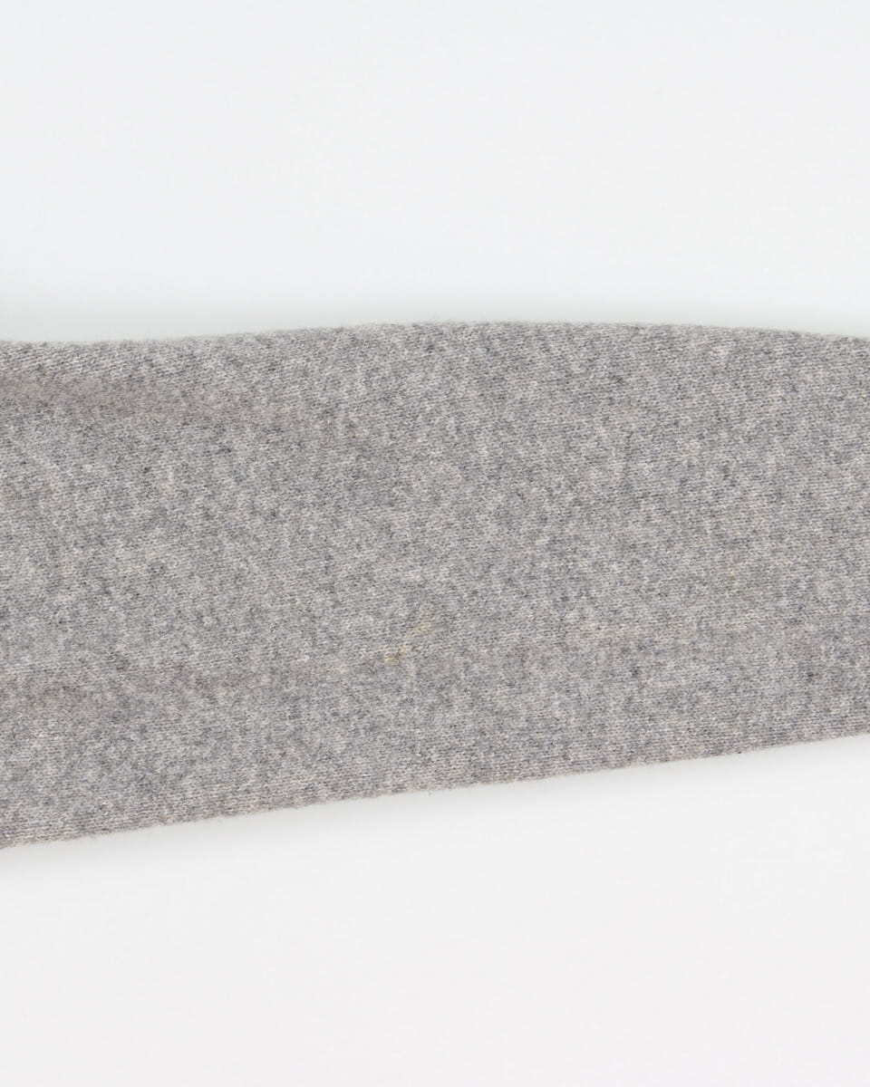 Vintage 70s Pringle For Lane Crawford Grey Knit Cardigan - XS/S