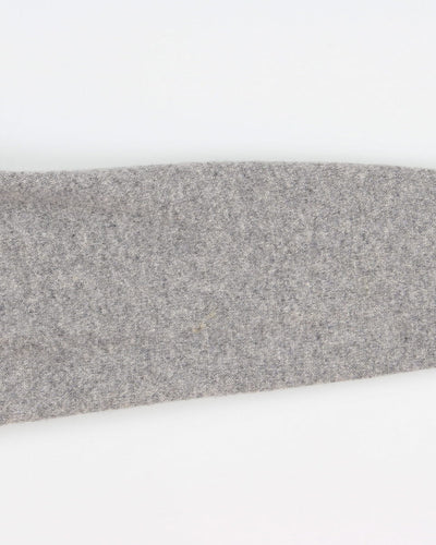 Vintage 70s Pringle For Lane Crawford Grey Knit Cardigan - XS/S