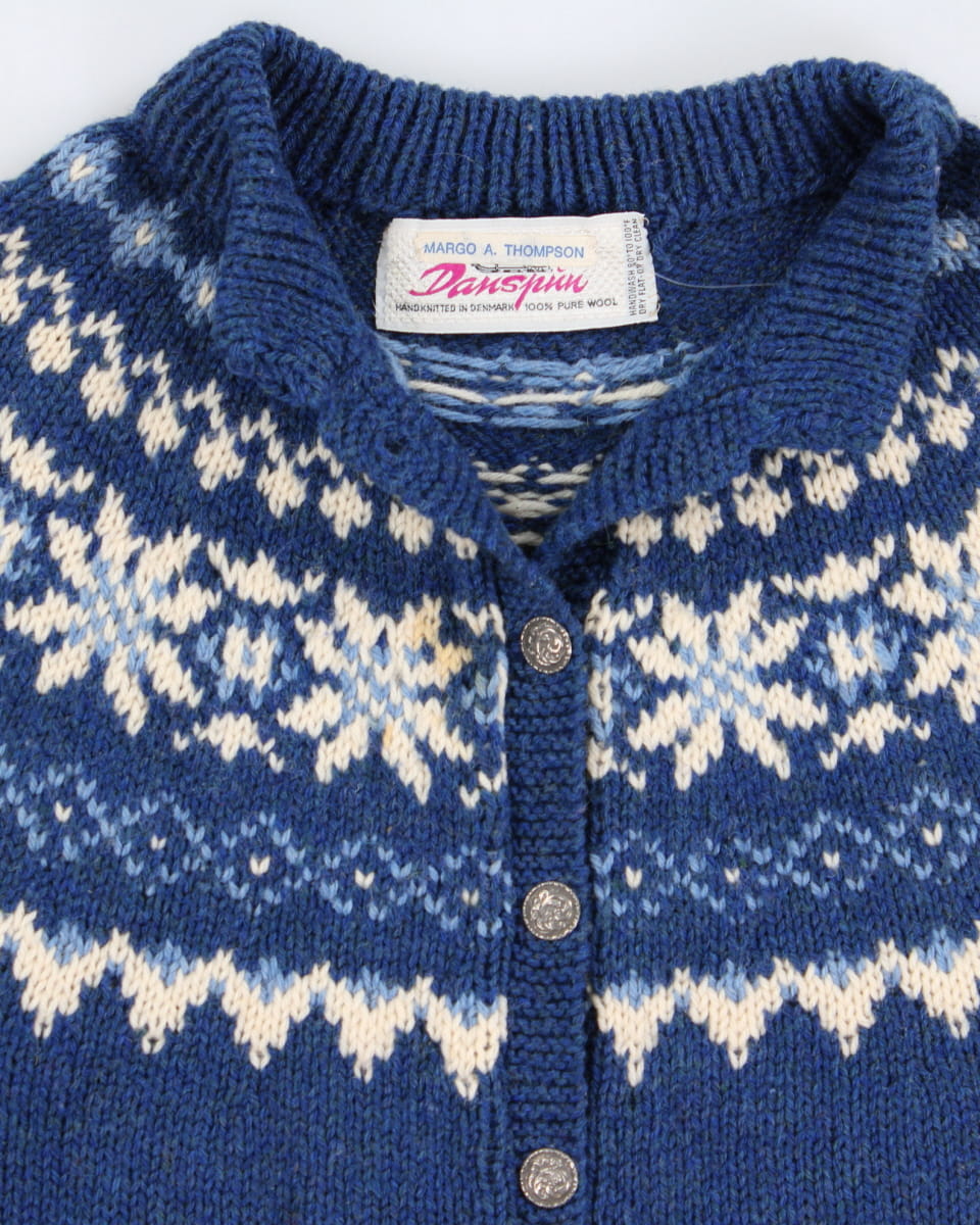 Vintage Danspin Wool Cardigan - S