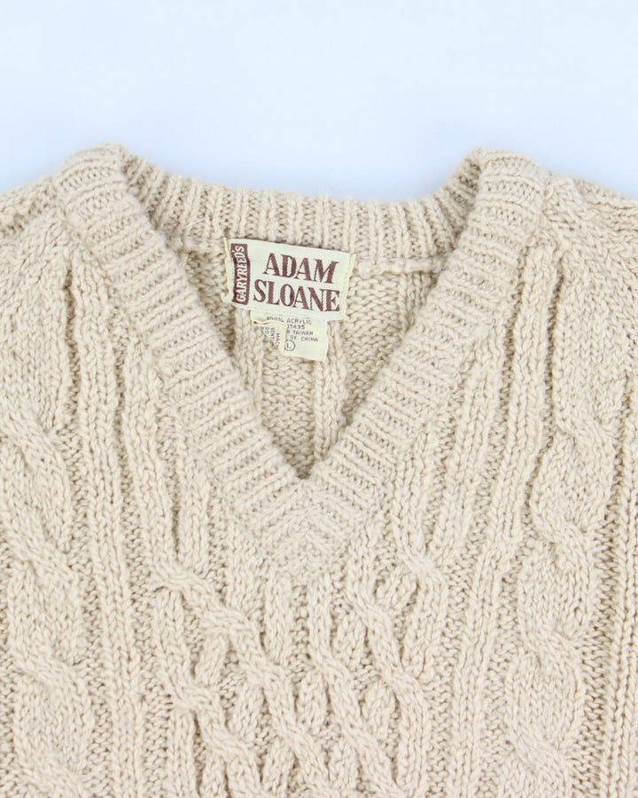 Vintage Timeless Knit Jumper - L