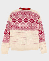 Vintage Nordic Wool Knit Cardigan - M