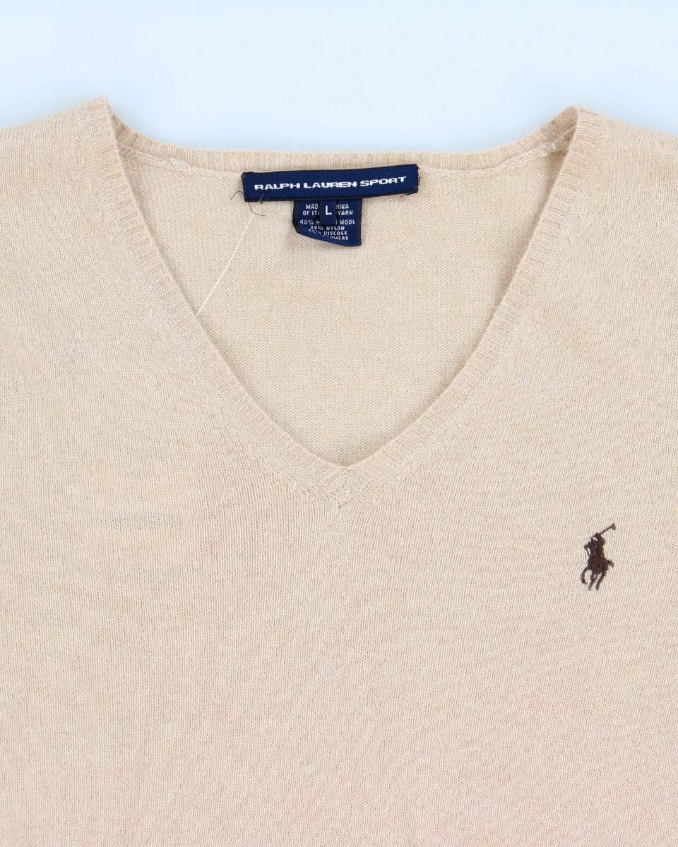 Vintage Wool Blend Ralph Lauren Knit - L