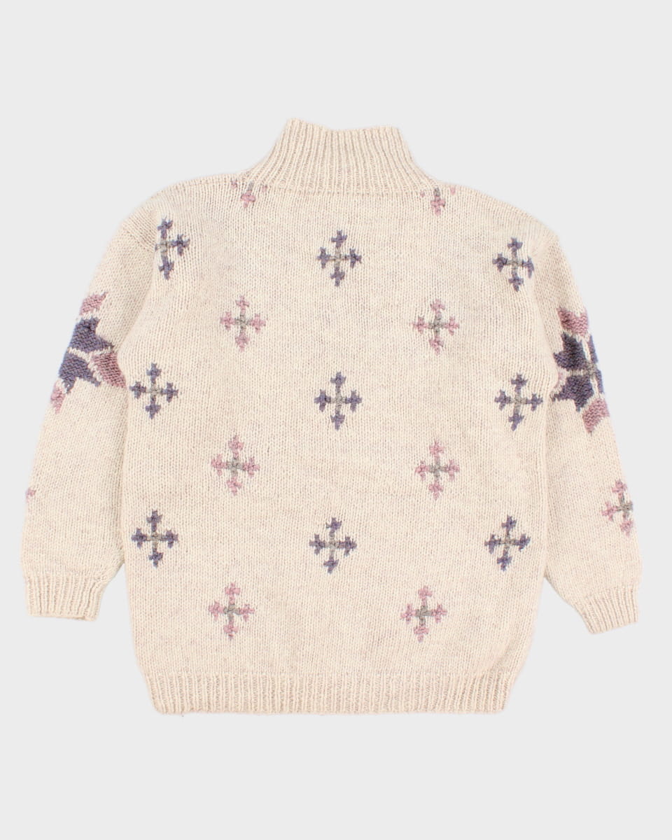 Vintage Pure Wool Chunky Knit - M