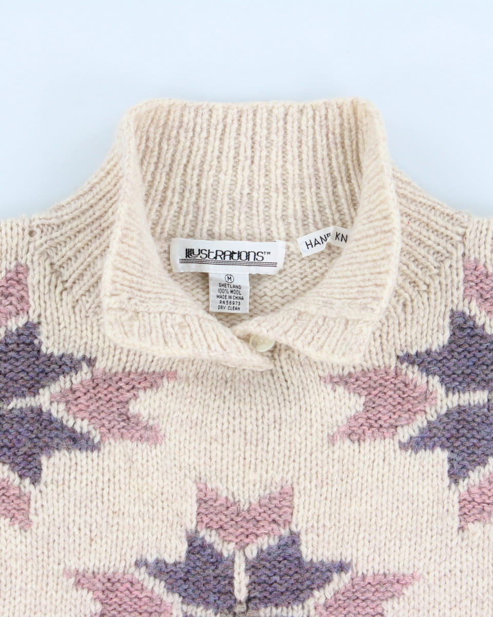 Vintage Pure Wool Chunky Knit - M