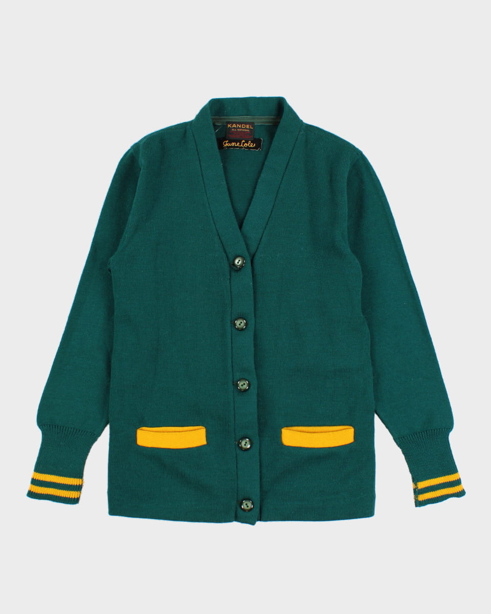 Vintage Kandel Pure Wool Cardigan M - L