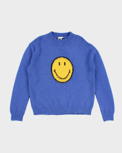 Smiley Knit Jumper - L