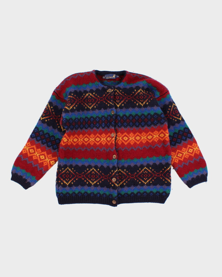 Vintage Tulchan Wool Chunky Cardigan - L/XL