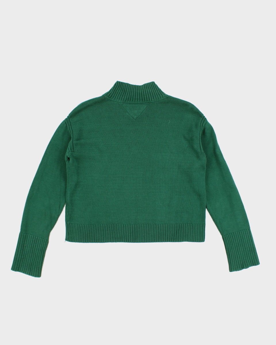 Tommy Hilfiger Green Knit Jumper - XS
