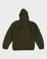 Vintage Amano Artesanias Hooded Wool Sweatshirt - M