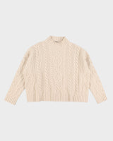 MaxMara Oversized Cable Knit Jumper - L