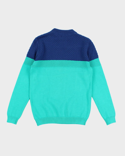 Unisex 100% Cotton Knit Jumper - L - M