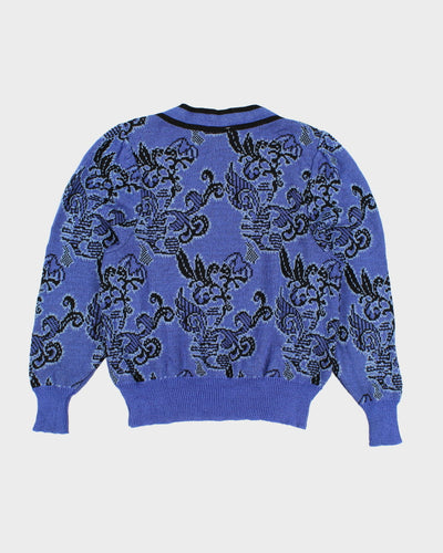 Vintage Women's Knit Jumper - M