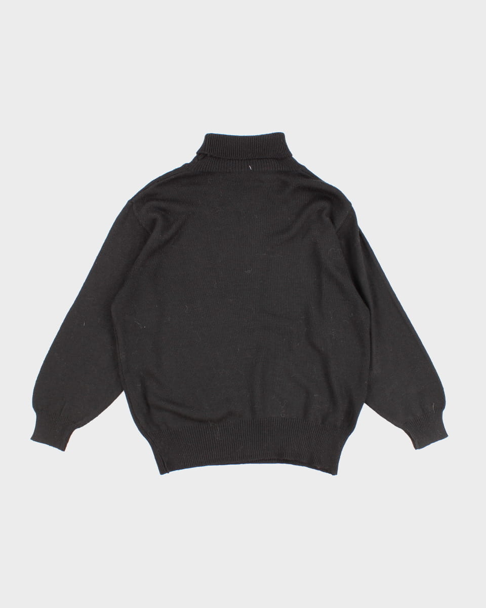 Women's Vintage Patterned Knit Jumper - M