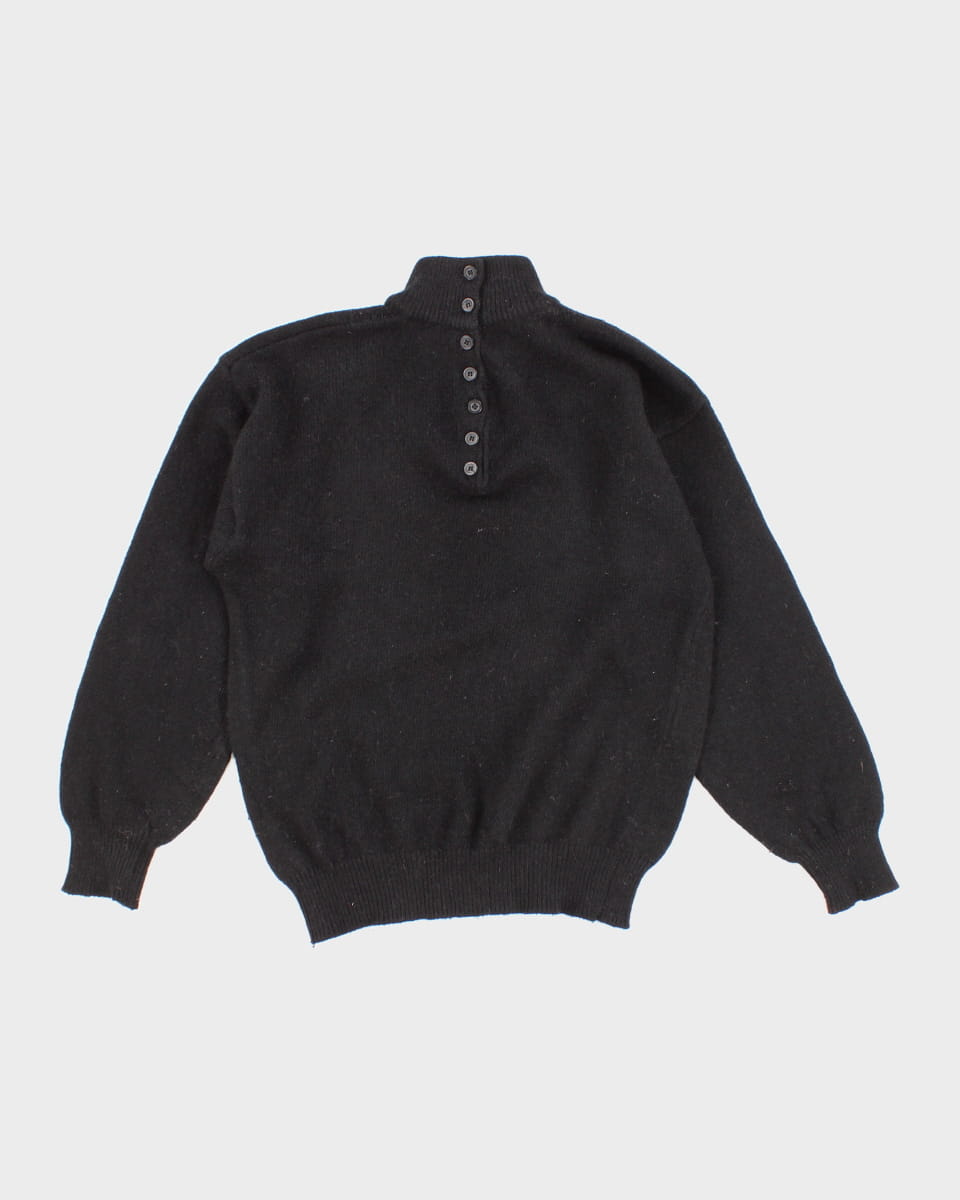 Women's Vintage Button-Up Knit Jumper - S