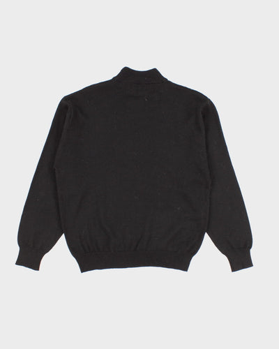 Women's Vintage Black Knit Jumper - M