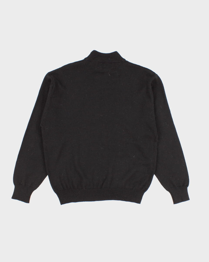 Women's Vintage Black Knit Jumper - M