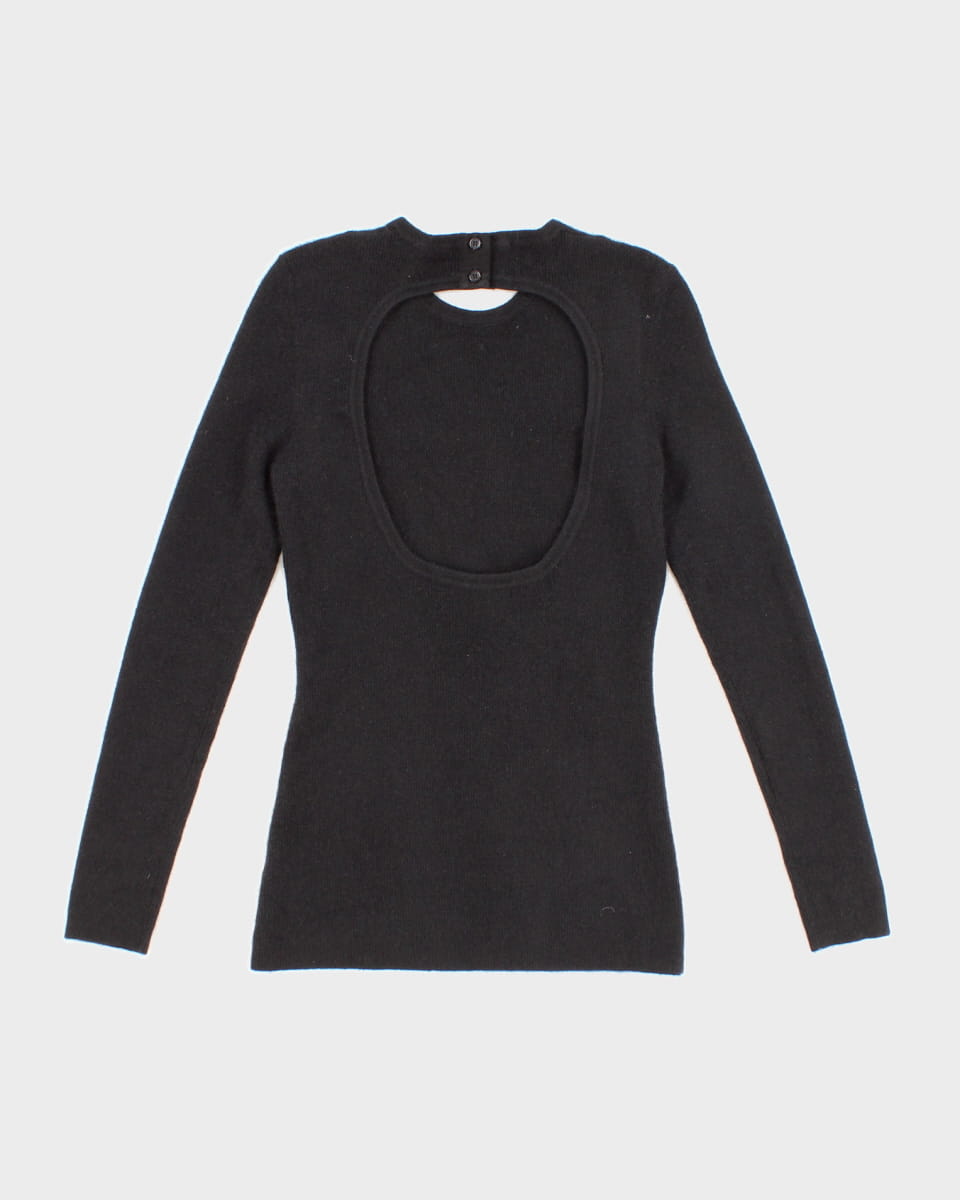 Women's Adam Lippes Black Knit Long Sleeve - XS