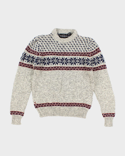Vintage Northwest Territory Knit Jumper - M