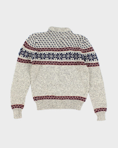 Vintage Northwest Territory Knit Jumper - M