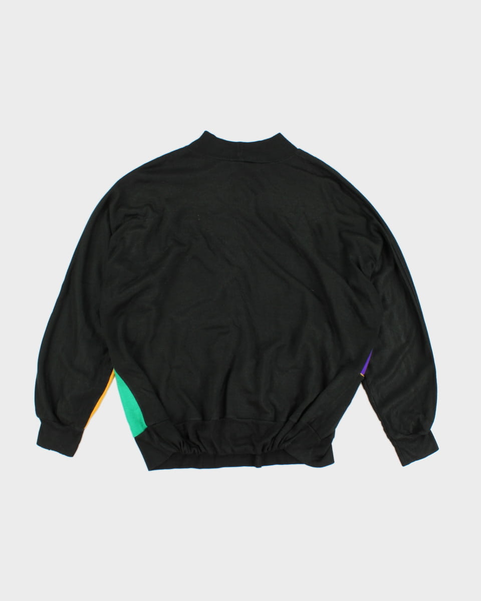 Vintage Karen Blake Colour Block Jumper - L