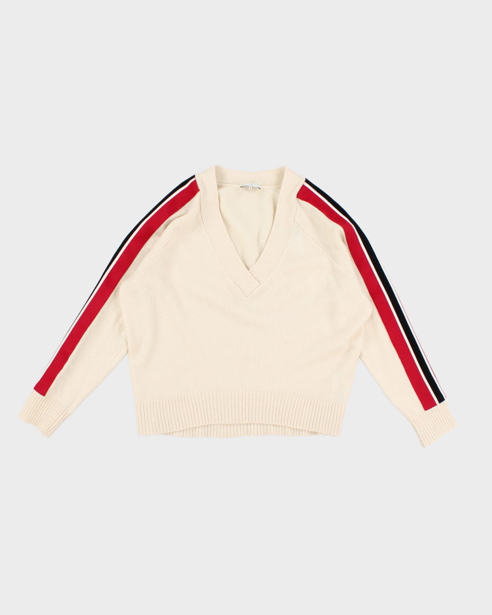 Sandro Wool Blend Knit Jumper - XS