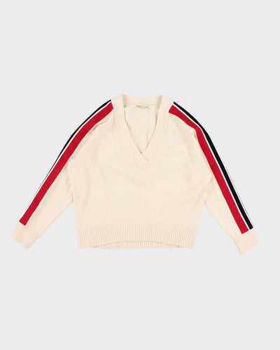 Sandro Wool Blend Knit Jumper - XS
