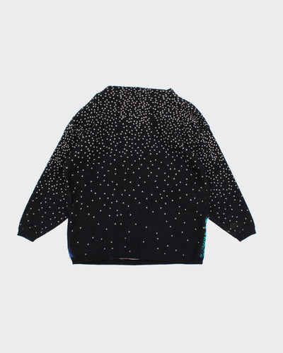 Vintage 90s Tony Lambert 3D Knit Jumper - M