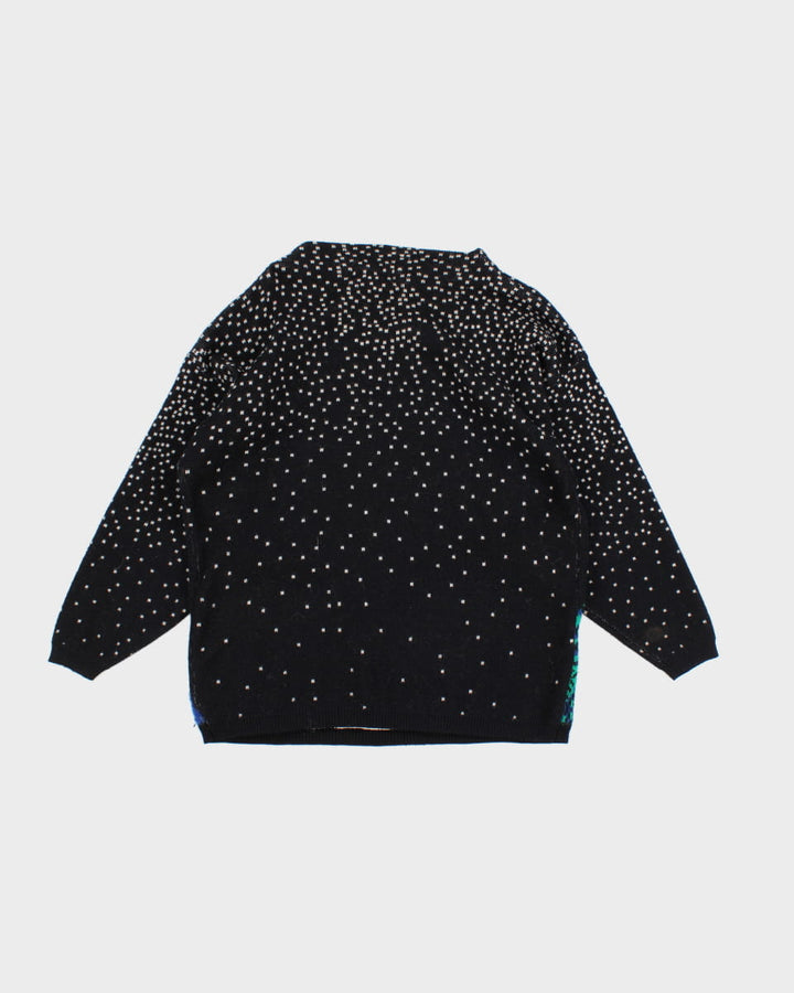 Vintage 90s Tony Lambert 3D Knit Jumper - M