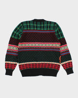 Vintage 90s Susan Bristol Teddy Bear Cardigan - S