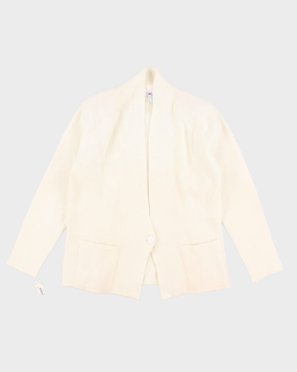Vintage SML Sport Wool/Angora Blend Cardigan - M