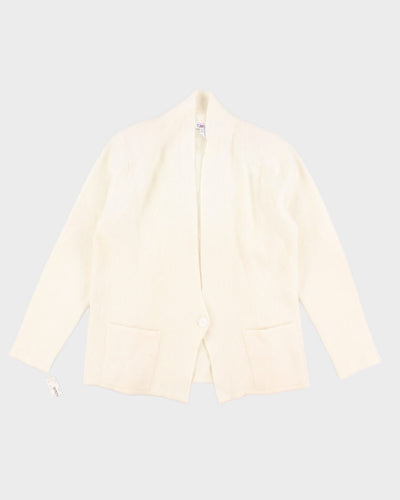 Vintage SML Sport Wool/Angora Blend Cardigan - M