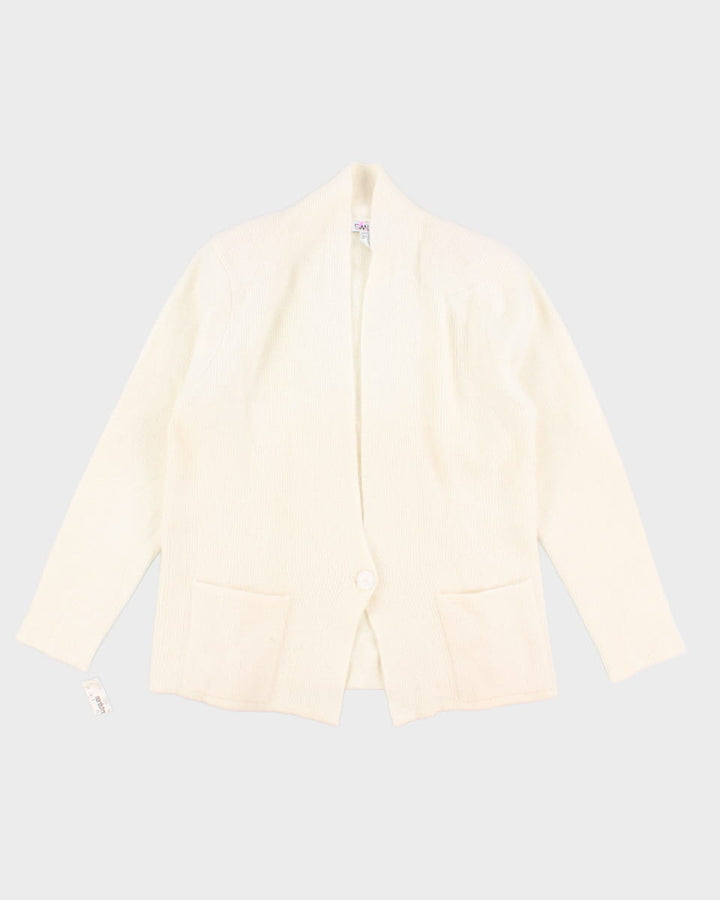 Vintage SML Sport Wool/Angora Blend Cardigan - M