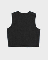 Vintage Preview Wool Button Up Vest - L