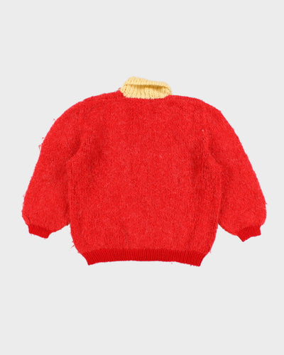 Vintage Handmade Knit Jumper - XL