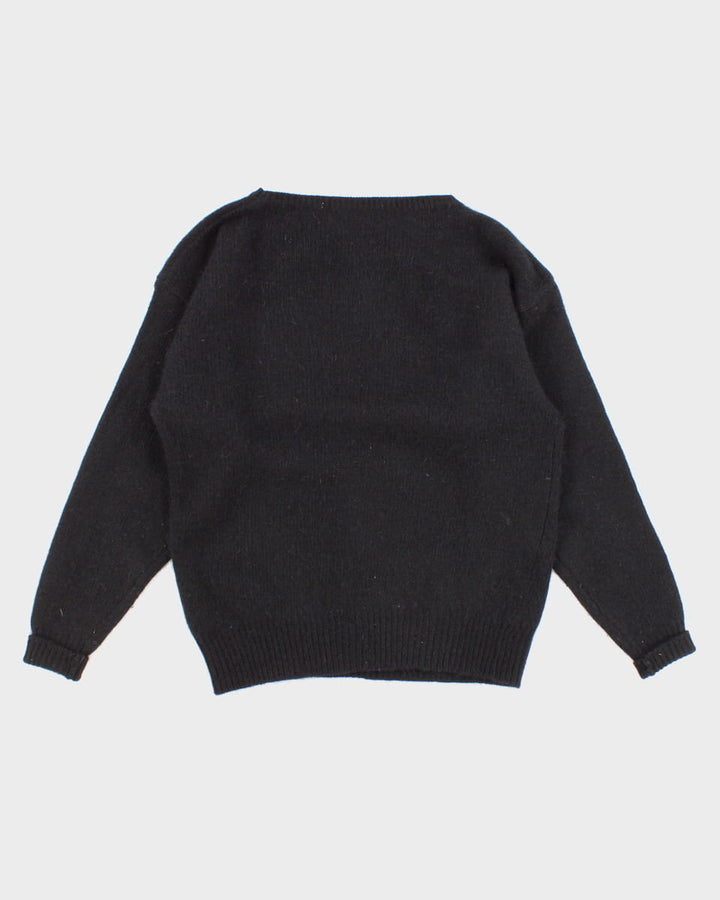 Vintage Peter Hahn Rose Wool Blend Jumper - M